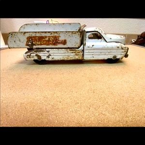 Antique metal truck